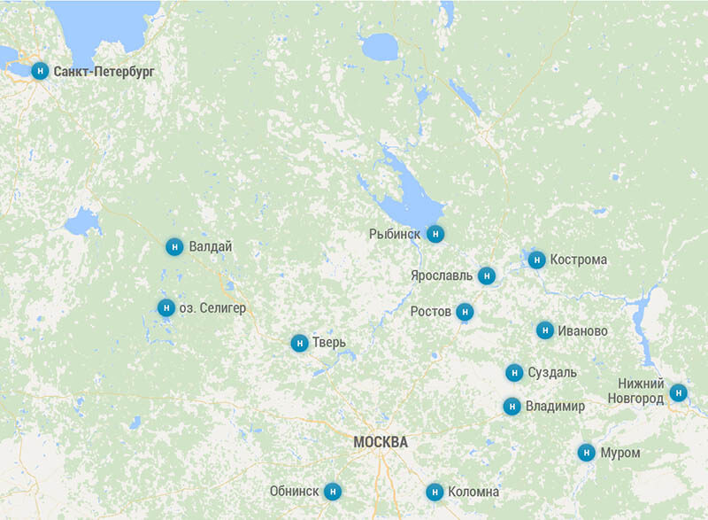 Севернее Москвы